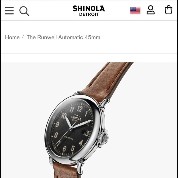 Brand new Shinola The Runwell Automatic. A gift I never wore it once. - Picture 4 of 4
